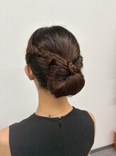 ミカヅキ 赤坂/リボンアレンジシニヨン！