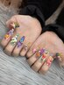 持ち込みデザイン☆アートし放題【長さ出し10本付き】¥17000~)