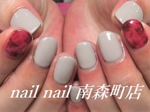ネイルネイル 南森町店(nailnail)/変わり種べっ甲ネイル♪