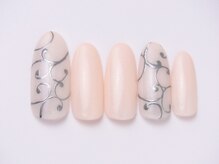 ネイリックス 栄ガスビル(NAILX)/シンプルネイル☆メタリック☆