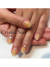 クリスタルネイル ボンベルタ橘店(CRYSTAL NAIL)/チークネイル