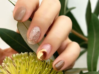 スタンダード アイネイル/ミラーネイルジェルネイル¥11000