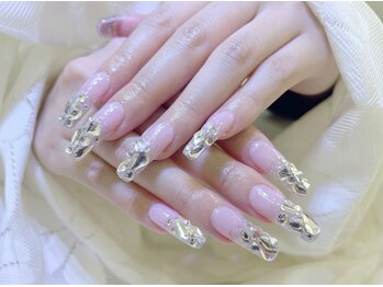 ネイルサロン ジェイ(Nail Salon J)/キラキラストーンネイル
