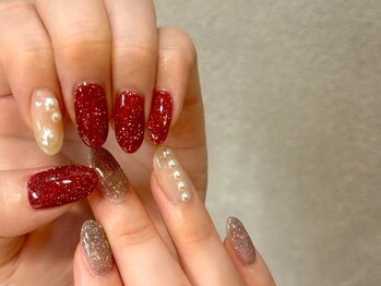 ソワン 恵比寿(Soin)/フラッシュ×パールネイル