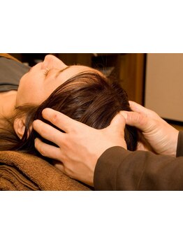 ヘッドスパで癒されたい