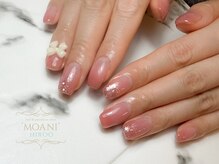 モアニヒロオ 広尾駅前店(MOANI Hiroo)/リボンが可愛いガーリーネイル