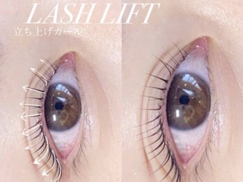 アンドリタの写真/【まつ毛パーマで理想の目元へ◇】目の形や生え癖を見極め、自然な抜け感から華やかな仕上がりまで実現♪