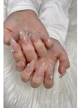 キアラネイルサロン/チップ長さだし持ち込み