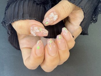 エマーブル ネイル(Aimable nail)/ラメグラデーション