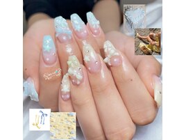 パステルリボンスター