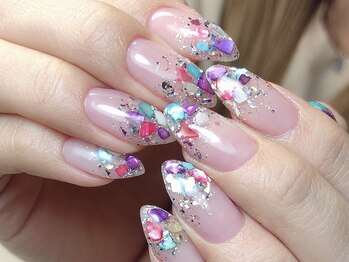 映え♪なシェルストーン☆