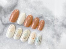 スリー(THREE)/Aug,2020/nail design