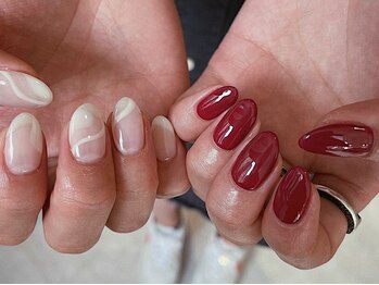 リコ ネイルアンドアイラッシュ 名古屋店(LICO NAIL&EYELASH)/◆持ち込みシンプル design