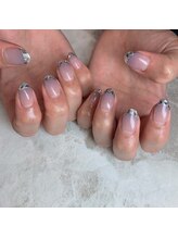 エステティックアンドネイル ローズ(ESTHETIC&NAIL Rose)/ガラスフレンチ