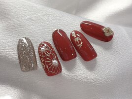 成人式・新年ネイル