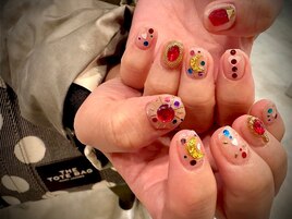 エキゾチック個性派ネイル☆