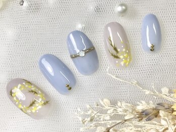 プティリボン 武蔵小金井店(PetitRibbon)/Trend ミモザ リング