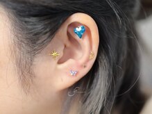 ハチナナヨンネイル(f*w874nail)/耳ツボジュエリー