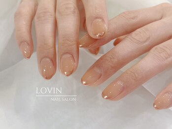 ラヴィン なんばスカイオ店(Lovin)/【パラジェル】烏龍ミラーネイル