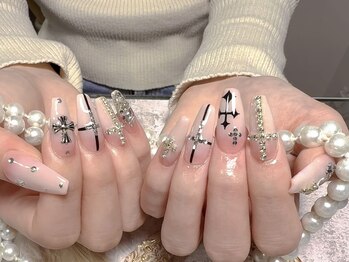 モアネイル 新宿/ワンホンネイル/持ち込み/新宿