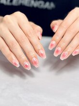 カラーズ(COLORS)/色っぽ＊チークネイル