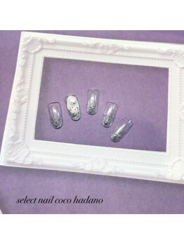 セレクトネイル ココ 秦野店(SELECT NAIL COCO)/1&2月ハンド　雪だるま