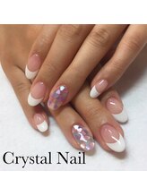 クリスタルネイル ボンベルタ橘店(CRYSTAL NAIL)/ハートホロネイル