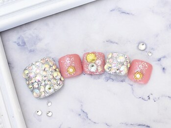 ネイルサロンフォーユー(for u)/きらきら埋め尽くしネイル￥8000