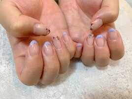 ドライフラワーネイル