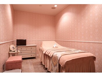 リンパの女神 シェラトン舞浜店/施術部屋は極上のリラックス空間