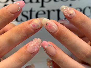 シェリーラメール 池袋店(cherie la mer)/ピンクネイル