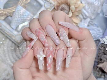 レアネイル 渋谷店(Le’a nail)/チェックネイル