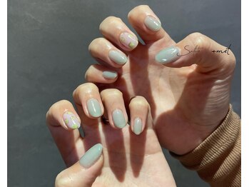 タスメット(+met)/~うるちゅる花柄ネイル~