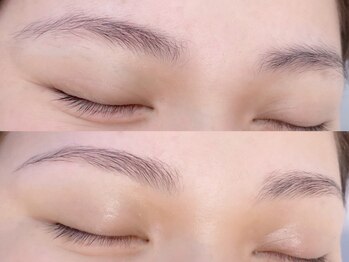 Licca - EYE + BEAUTY - 【まつげパーマ/眉毛/アイブロウ/マツエク】【6/24~(予定)】の写真/【初めての方も相談しやすい◎】あなたの骨格や輪郭に似合わせたデザインでしっかり垢抜け眉に!