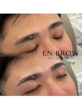 メンズ眉毛サロン EN BROW 六本木店【メンズアイブロウ/まつげパーマ/肌ピーリング】/眉毛スタイリング
