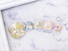 ネイルサロンフォーユー(for u)/シェル埋め尽くしネイル￥8000