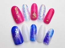 ユースタイル 新宿店(U-style)/ホログラム海ネイル
