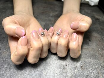 パティアンネイル(PATTYIAN NAIL)/パステルピンクフレンチ