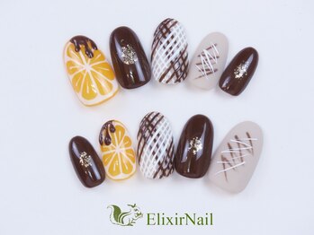 エリクサーネイル 池袋(Elixir Nail)/定額b カジュアル/クーポン使用