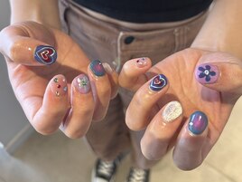 個性派ネイル　担当:野呂