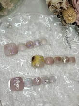 ツキネイル(TSUKI nail)/7・8・9月定額フットネイル