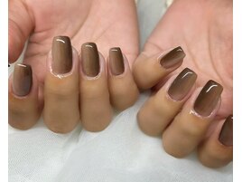ブラウン縦グラデーション