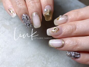 リンク(link)/クリスマスネイル