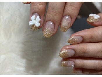 きらきらゴールドラメグラ