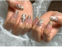 ジェミー(jemiy)/ミラーヒョウ柄デザイン