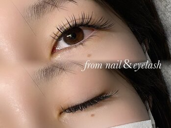 フロムネイルアンドアイラッシュ 神戸三宮(from nail&eyelash)/タレ目デザイン＊