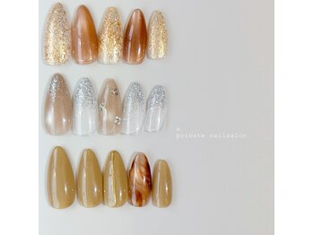 エープライベートネイルサロン(a private nailsalon)/11月　パラジェル　定額Aコース