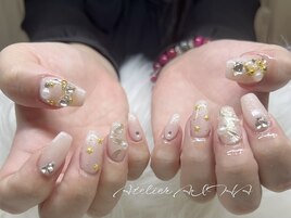 クリスマスネイル