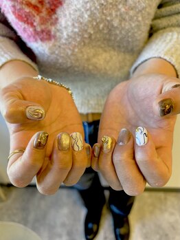 大人のニュアンスネイル！