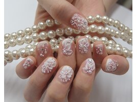 ブライダルネイルゴージャス人気